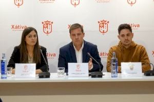 El Ayuntamiento de Xàtiva y la JLF comparecen para anunciar las medidas ante la suspensión de las fallas