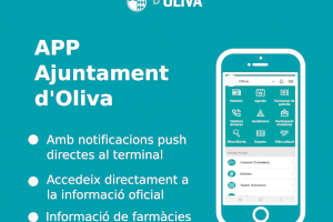 L’Ajuntament d’Oliva avança el llançament de l’APP de l’Ajuntament d’Oliva degut a l’emergència del COVID-19