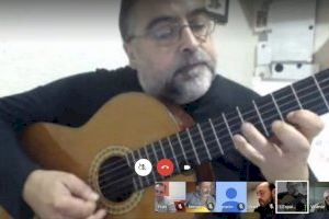 El curs de guitarra elèctrica de l'Ajuntament d'Almussafes continua online
