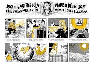 L'Ajuntament de Mutxamel, a través de la regidoria d'Educació i Promoció del Valencià publica una auca en commemoració del 475 aniversari del miracle de la Llàgrima
