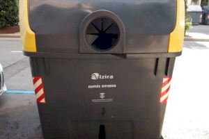 Alzira recicla en els mesos de confinament més de 17.000 quilos d'envasos lleugers respecte al mateix període de l'any anterior