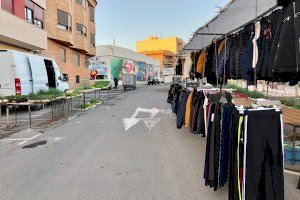 Torna a obrir el mercat no sedentari al frontó municipal de Betxí