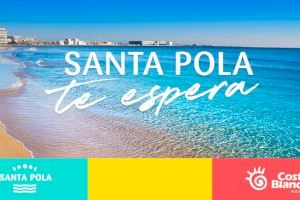Santa Pola reforça la seua campanya turística #SantaPolaTeEspera