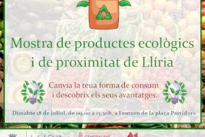 Llíria pretende fomentar el consumo de productos ecológicos y de proximidad