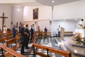 Vila-real celebra la festivitat del patró de la Policia Local amb una eucaristia en suspendre l'acte oficial per la pandèmia