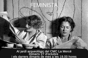 L'Ajuntament reprèn el ‘Club de lectura feminista’ en el CMC la Mercè de Burriana