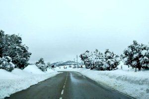 6.000 tones de sal en les carreteres valencianes per la intensitat de les nevades