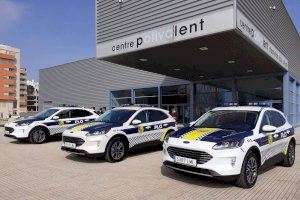 Oliva refuerza su flota policial con tres nuevos vehículos híbridos