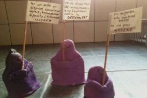 El Col·lectiu Feminista de dones de la Vall de Gallinera prepara una simbòlica acció artística entorn del 8 de Març