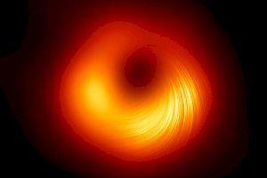 El Telescopio del Horizonte de Sucesos observa los campos magnéticos en el borde del agujero negro de la galaxia M87