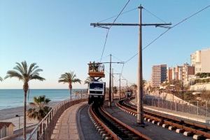 Ferrocarrils de la Generalitat modifica el servicio de las líneas 1 y 3 del TRAM d'Alacant el 28 de marzo por trabajos técnicos entre Les Llances y Fabraquer