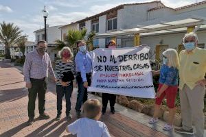Els partits es mobilitzen per a exigir que es paralitze l'ensulsiada del poblat marítim de Torre la Sal