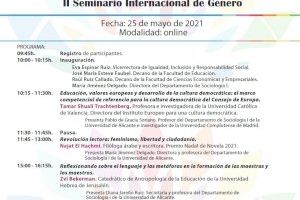 La Universitat d'Alacant tracta la importància del diàleg entre iguals per a fomentar la cultura democràtica