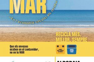 "Reciclar per a ConserMar" arriba a Alboraia de la mà de la Conselleria de Medi Ambient i Ecoembes