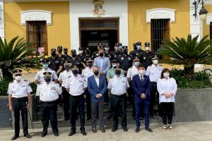 Godella i Burjassot celebren el lliurament del Bastó de comandament al cap de la Dependència de la Policia Nacional dels dos municipis