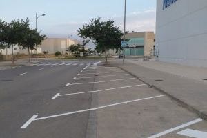 Paterna habilita 50 nuevas plazas de aparcamiento en el Parque Empresarial Táctica y estudia crear otras 140 más