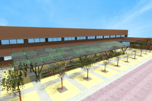 El Ayuntamiento aprueba los proyectos para instalar pérgolas fotovoltaicas en los colegios municipales de Benimaclet y Santiago Grisolía