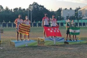 La almussafense Nerea López, campeona de España absoluta de Tiro con Arco al aire libre