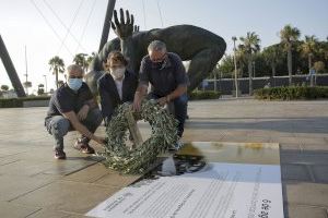 L’Ajuntament de València ret homenatge a les víctimes d’Hiroshima en el 76 aniversari del llançament de la bomba atòmica