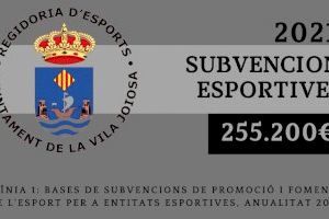 El Ayuntamiento de la Vila Joiosa aprueba la línea 1 de subvenciones para entidades deportivas locales 2021