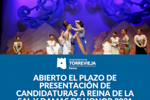 Torrevieja presenta las bases para elegir a la nueva Reina de la Sal y sus Damas
