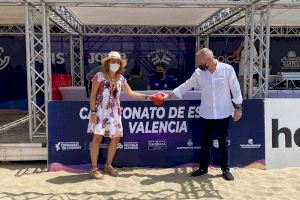 València acull el Campionat d'Espanya d'Handbol Platja