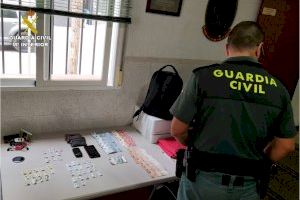 La Guardia Civil actúa contra el tráfico de drogas en Alicante, Sax y Villena