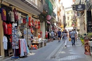 El termini per a sol·licitar ajudes per a les associacions de comerciants de València conclou dilluns 23 d’agost