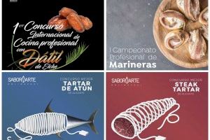 Promesas y referentes de la cocina de Alicante y Murcia compiten por la mejor elaboración con Dátil de Elche, marineras, steak tartar y tartar de atún rojo del Mediterráneo
