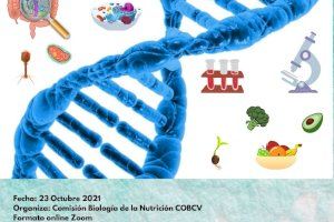 El Col·legi Oficial de Biòlegs de la Comunitat Valenciana prepara una jornada de Biologia de la Nutrició