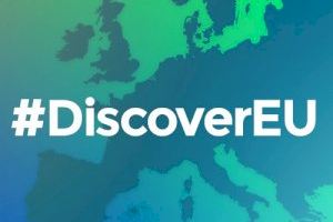 El IVAJ difunde el programa #DiscoverEU con 60.000 pases gratuitos de viaje para jóvenes