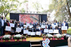 Almussafes galardonada con tres Flores de Honor en la cuarta Gala Viles en Flor de la Comunidad Valenciana