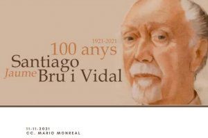 Comienzan este jueves los actos conmemorativos del centenario del nacimiento de Santiago Bru i Vidal
