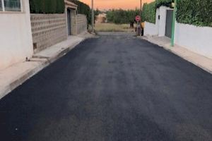 Finaliza el asfaltado de 13 calles de Las Pedrizas