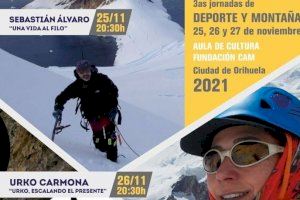 Orihuela acogerá las ‘III Jornadas de Deporte y Montaña’ del 25 al 27 de noviembre