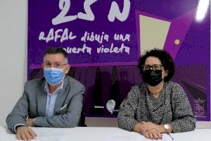 Rafal abre una puerta violeta a través de la música y el baile para conmemorar el Día Internacional Contra la Violencia de Género