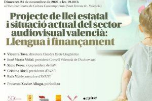 Entitats i institucions valencianes demanen la reforma de la Llei de l'audiovisual