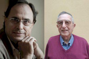 Vicent Soler i Josep Maria Soriano Bessó dialoguen sobre l'economia del territori valencià en La Nau de la Universitat