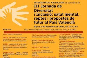 Jornada a Castelló sobre Salut Mental amb motiu de la setmana internacional de la Diversitat Funcional