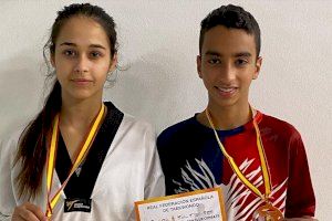 Cuatro deportistas de Alcàsser suben al podio en el Campeonato de España por clubes de taekwondo