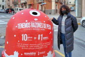 Ecovidrio i l’Ajuntament de Cocentaina posen en marxa la campanya “Tenim raons de pes” per a promoure el reciclatge d'envasos de vidre durant el Nadal
