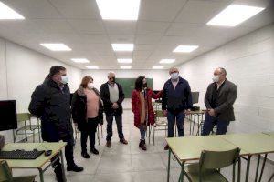 El Ayuntamiento de Villena inaugura las instalaciones renovadas del Centro de Formación Municipal de la Escuela Taller