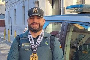 El guàrdia civil d'Almassora, Ángel Luis Bueno, arriba a l'Or al Campionat Nacional de Jiu Jitsu