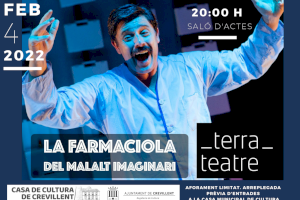 Representació teatral “La farmaciola del malat imaginari” a càrrec de Terra Teatre