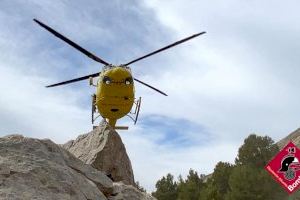 Mor un home a la Serra de Bèrnia a Alacant en patir un infart mentre feia senderisme