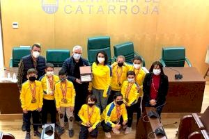Catarroja continua amb els actes de reconeixement als seus esportistes amb la recepció del CD Sirenas