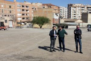 Ontinyent inicia les obres que crearan 350 noves places d’estacionaments dissuasoris gratuïts als barris de Sant Rafel i Sant Josep