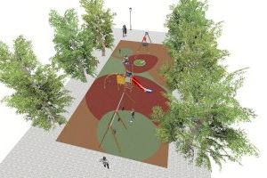 Les Coves de Vinromà renovarà l'àrea infantil de la Plaça Cervantes amb la instal·lació de nous jocs