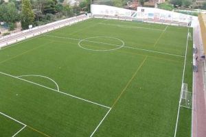 El Campo de Fútbol de Quart de Poblet estrena césped con un amistoso contra El Levante UD