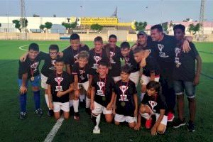 El Alevín “B” del At. Sedaví consigue el segundo título liguero para el club rossonero